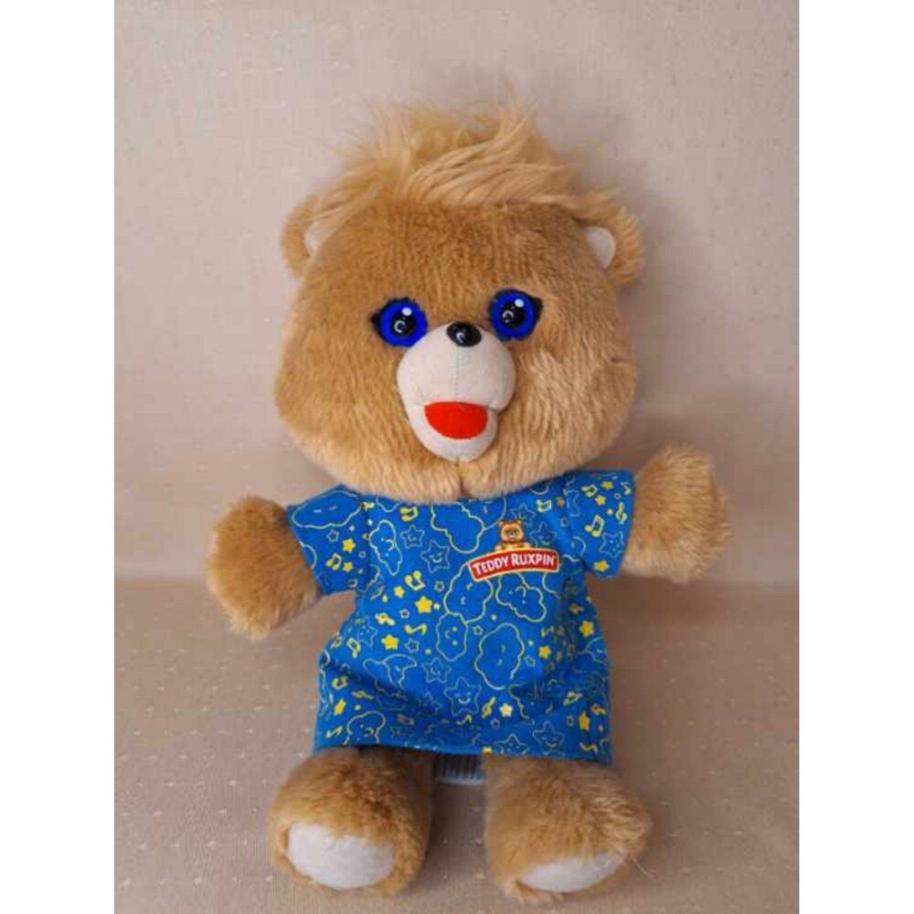 Vintage 1985 Teddy Ruxpin Hug N Sing Lullaby Plush Toy 11” Works Great!